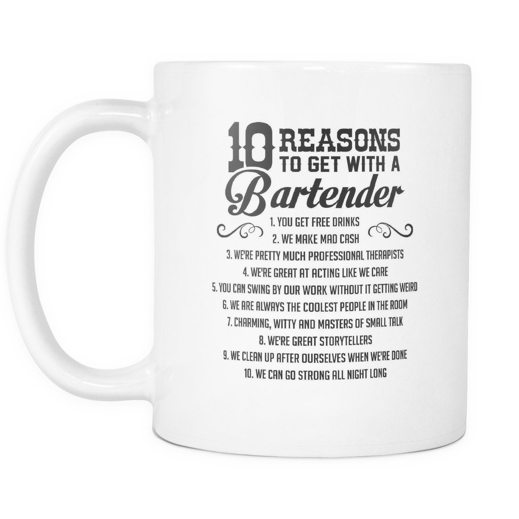 10 Reasons White Coffee Mug