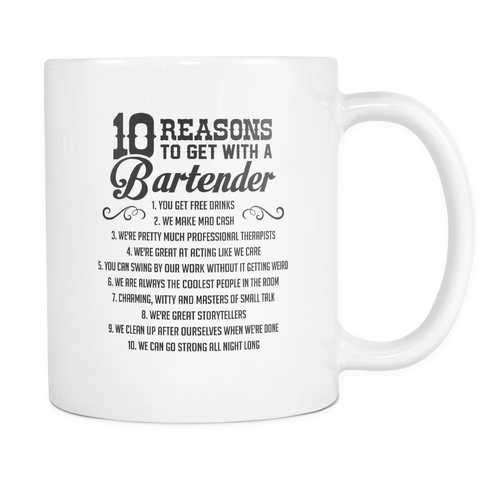 10 Reasons White Coffee Mug