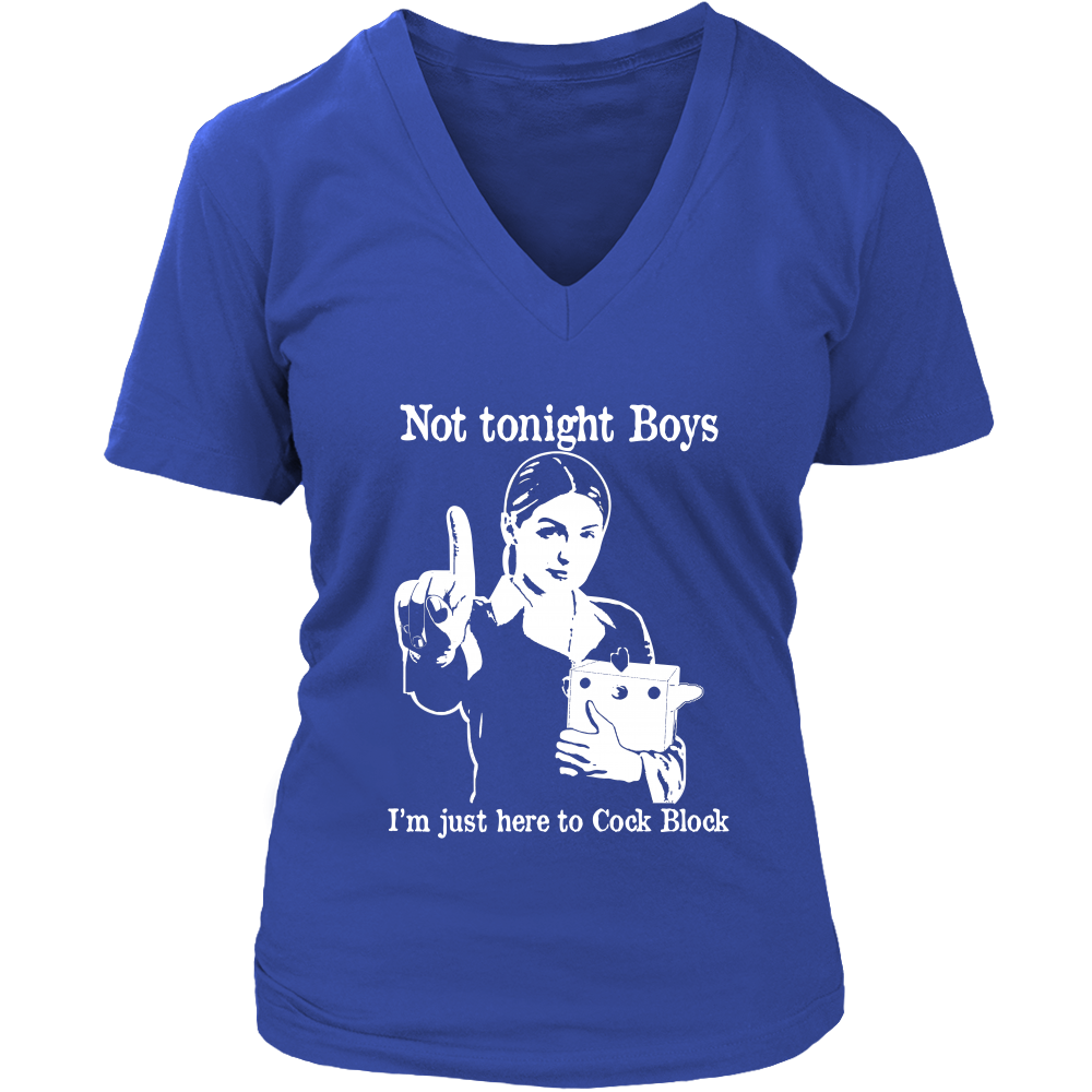 Not Tonight Boys Ladies Tshirt