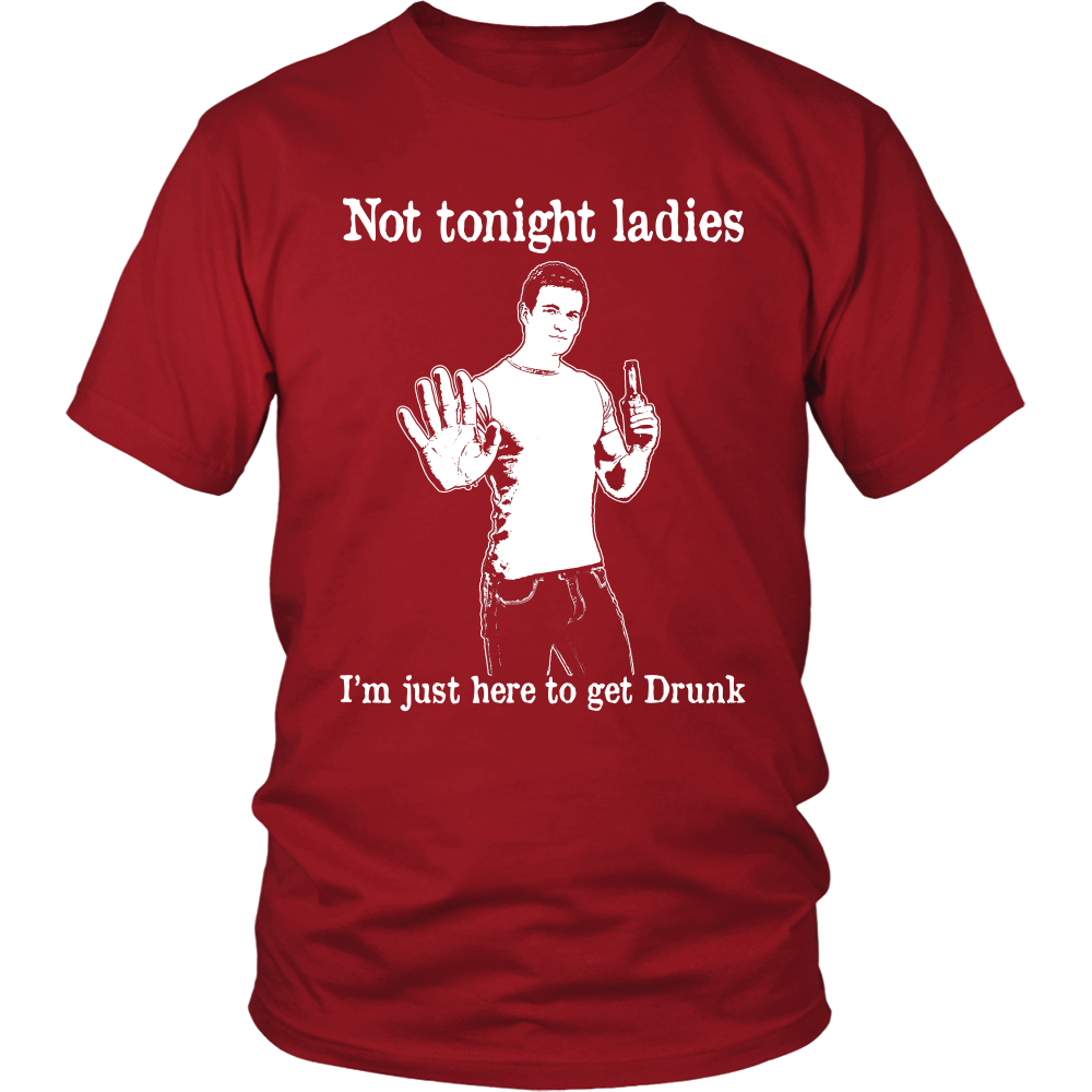 Not Tonight Ladies Tshirt