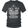 Complicated Drinking Game Tshirt
