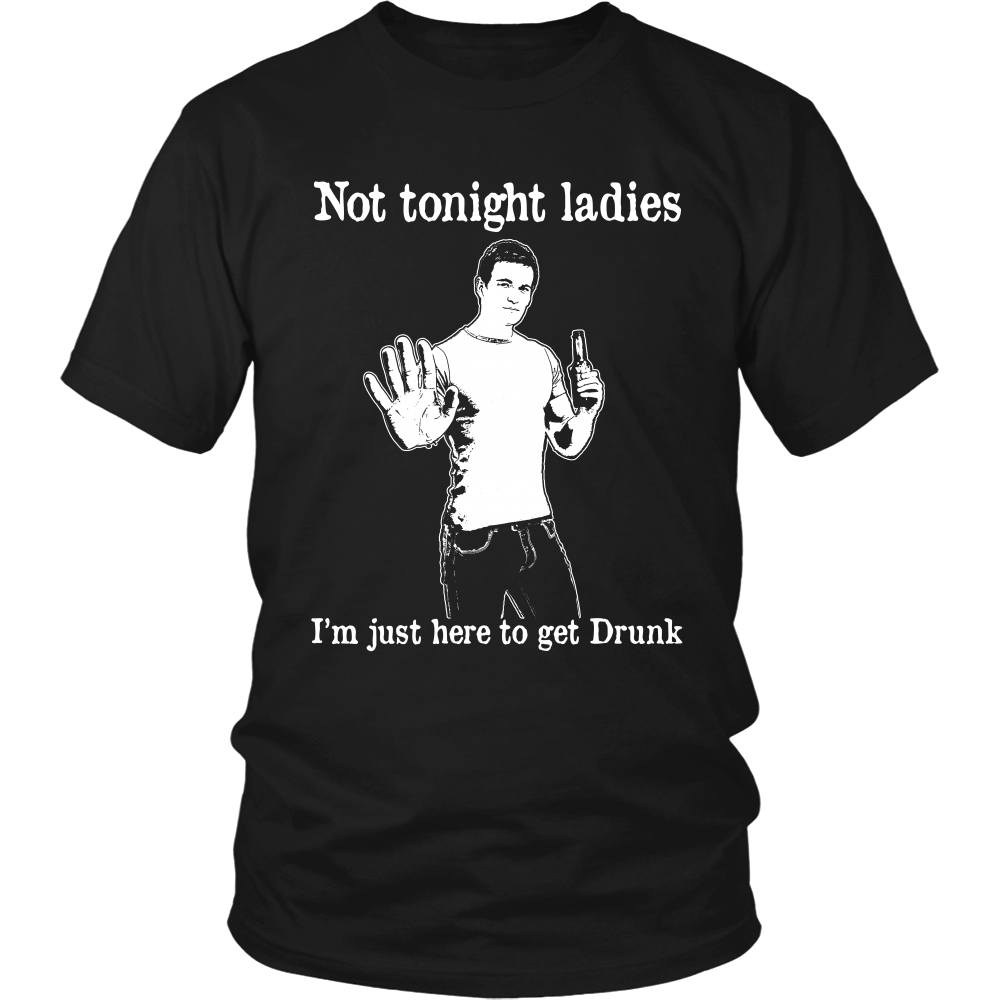Not Tonight Ladies Tshirt